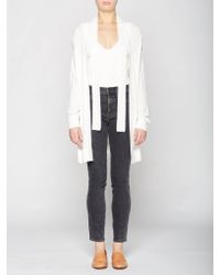 Brochu Walker White The Jones Cardigan