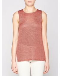 Brochu Walker Pink The Ines Reversible Wrap Tank