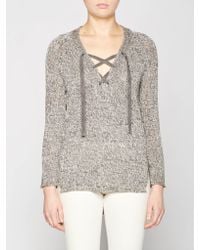 Brochu Walker Multicolor The Tulla Lace Up Tunic