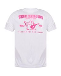 pink true religion t shirt