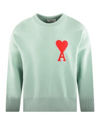 heart sweater mens