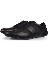 All black armani trainers Clearance
