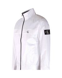 calvin klein white jacket