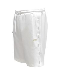 hugo boss shorts gold