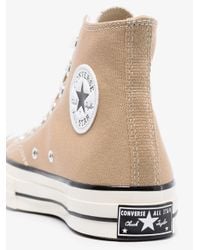 converse beige high tops