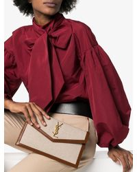 yves saint laurent uptown clutch