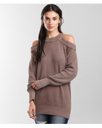 cold shoulder sweaters