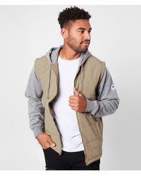 rvca rain jacket