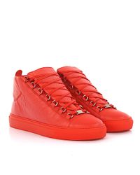 balenciaga arena orange