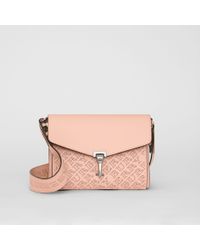 burberry perforated bag