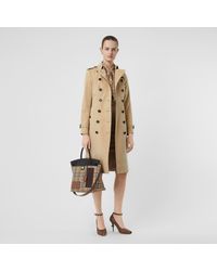 burberry sandringham long honey