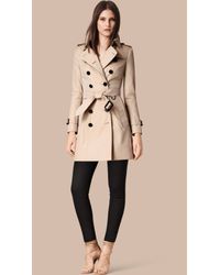 burberry chelsea mid length trench coat
