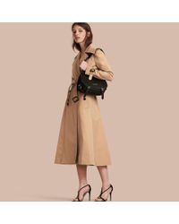 burberry a line trench coat