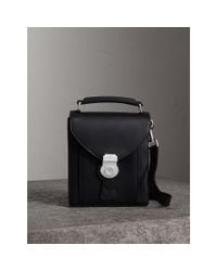 burberry small dk88 satchel black