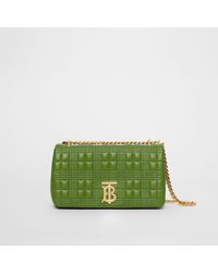 burberry small quilted lambskin lola bag