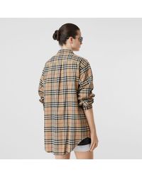 Burberry Vintage Check Cotton Flannel 