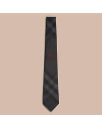 burberry charcoal tie