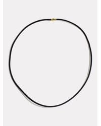 BY PARIAH Multicolor The Essential Leather Necklace 50Cm