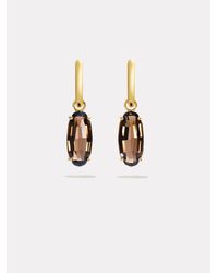BY PARIAH White Ellipse Step Hoops