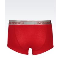 Emporio Armani | Gray Boxers for Men | Lyst