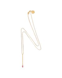 Stella McCartney - Metallic Matchstick Necklace - Lyst