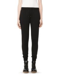 Alexander Wang Black French Terry Sweatpant