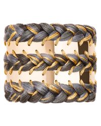 Aurelie Bidermann - Gray Copacabana Cuff - Lyst