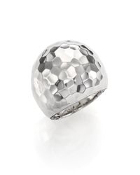 John Hardy | Metallic Palu Sterling Silver Dome Ring | Lyst