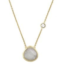 Cole Haan - Metallic Rainbow Quartz Pendant Necklace - Lyst