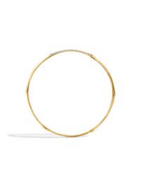 John Hardy | Metallic Bamboo Slim Station Bangle | Lyst