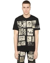 Haculla | Black Patchwork Cotton-jersey T-shirt for Men | Lyst