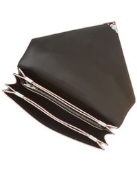 Alexander Wang Black Prisma Envelope Clutch Bag