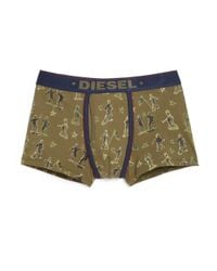 DIESEL | Green Divine Printed Boxers for Men | Lyst