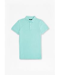 French Connection | Blue Magoo Cotton Polo Shirt for Men | Lyst