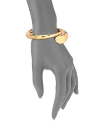 Michael Kors | Metallic Tusk Bypass Bracelet | Lyst