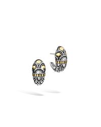 John Hardy | Metallic Legends Naga Shrimp Earrings | Lyst