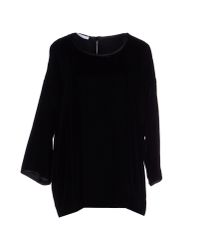 Les Copains Black Blouse
