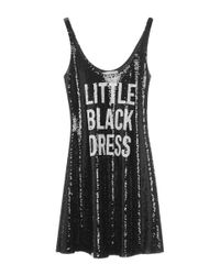 Moschino | Black Short Dress | Lyst