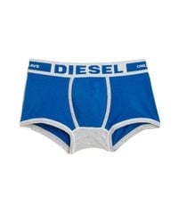 DIESEL | Blue Hero Stretch-cotton Boxer Briefs for Men | Lyst