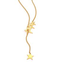 Jennifer Zeuner | Metallic Lake Star Lariat Necklace | Lyst