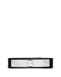 Valentino | Metallic 'rockstud' Bar Leather Bracelet for Men | Lyst