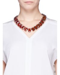 Eddie Borgo | Red Large Rectangle Estate Cubic Zirconia Bracelet | Lyst
