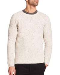Vince | Natural Wool-blend Sweater for Men | Lyst