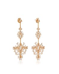 Fernando Jorge | Pink 18k Rose Gold Fusion Cross Earrings | Lyst