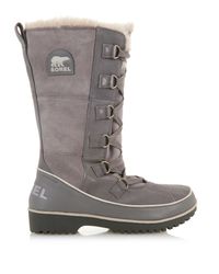 sorel boots grey