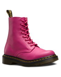 Dr. Martens - Pink Pascal 8-eye Boot - Lyst