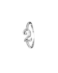 Lulu Frost - Metallic Code Number Sterling Silver #2 Ring - Lyst