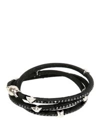 Tomasz Donocik | Metallic Swarovski 3 Wrap Around Stars Bracelet | Lyst
