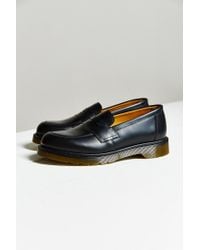 dr martens penny loafers womens