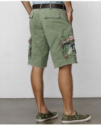 ralph lauren denim and supply cargo shorts